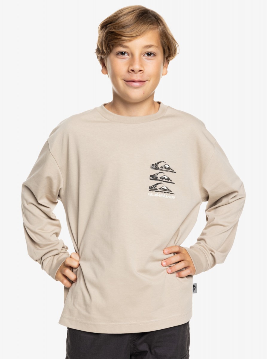 фото Детский лонгслив vintage mix quiksilver