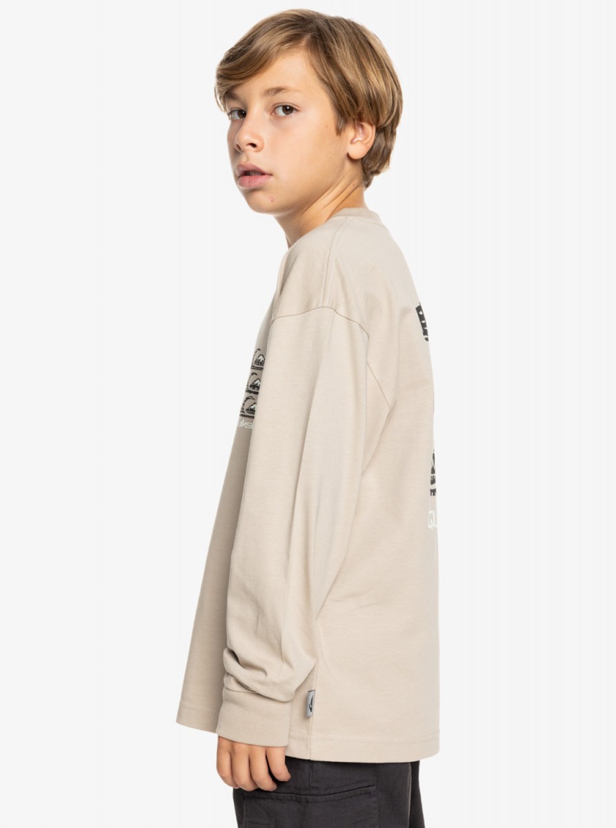 фото Детский лонгслив vintage mix quiksilver