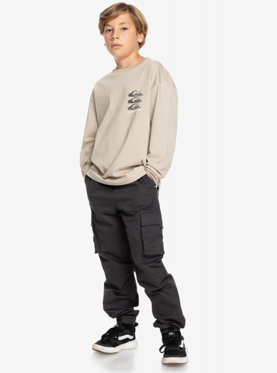 фото Детский лонгслив vintage mix quiksilver