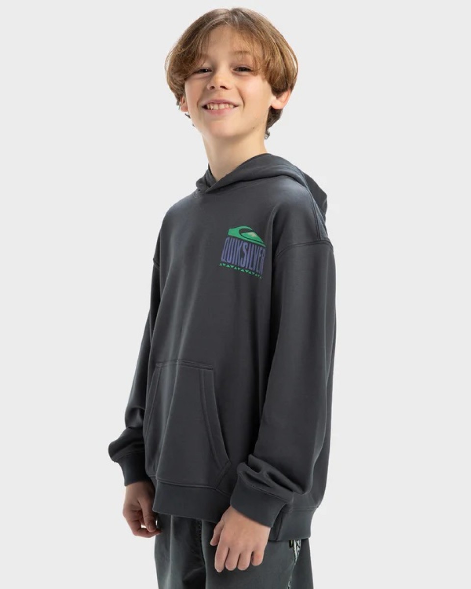 фото Детское худи apog heritage hoodie youth quiksilver
