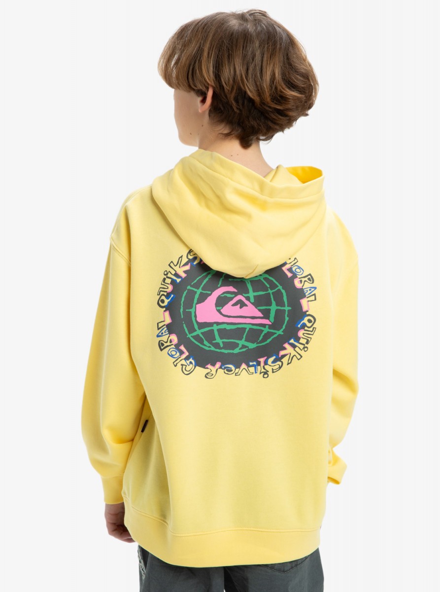 фото Детское худи apog heritage hoodie youth quiksilver