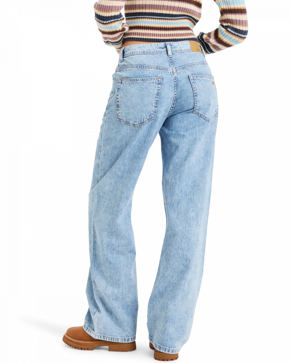 фото Женские джинсы milla wide leg regular beau roxy