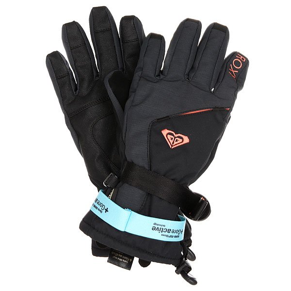 Перчатки сноубордические женские Roxy Crystal Gloves True Black
