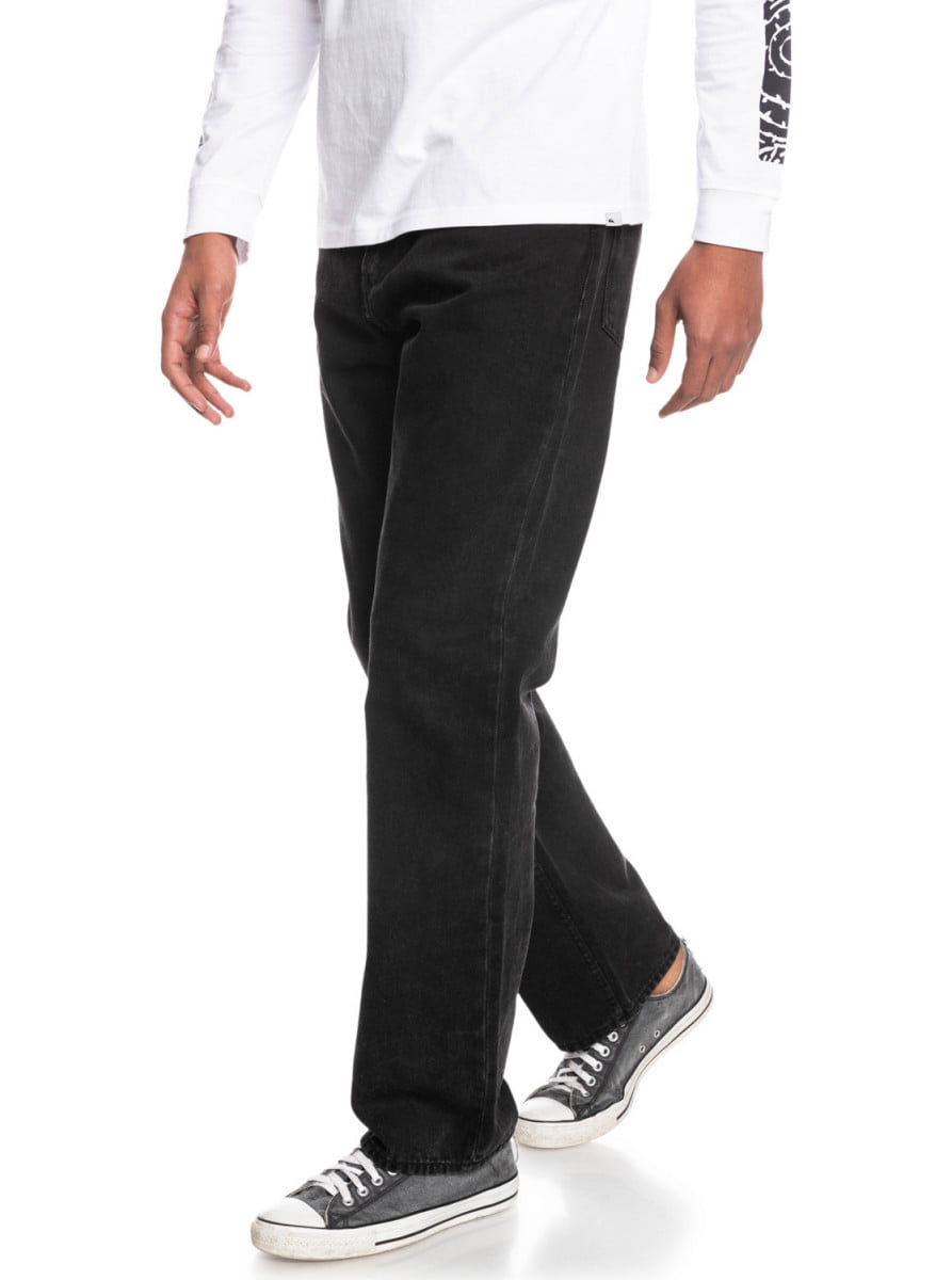 Купить мужские джинсы Washed black черный от QUIKSILVER по выгодной ...