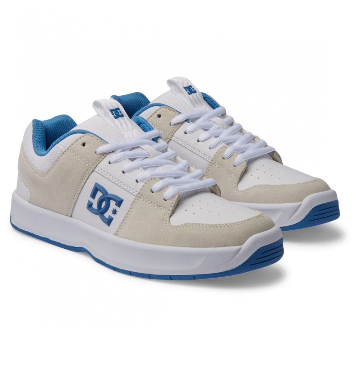 Купить мужские кеды Lynx Zero белый/синий от DC Shoes по выгодной цене за  4399 Р | Кеды Дс Шуз с доставкой в brd.ru