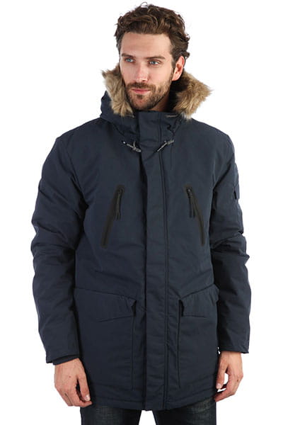 Купить мужскую Парка Quiksilver Storm Drop Athletic синий от QUIKSILVER по выгодной цене за 19790 Р | Куртки зимние Квиксильвер с доставкой в brd.ru