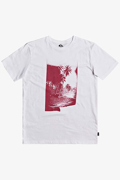 

Мужская футболка Quiksilver Waterman Dreamer Lounge, Белый, EQMZT03207