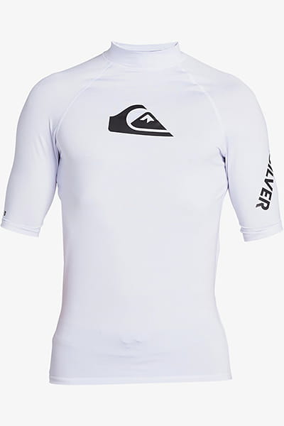 

Мужской рашгард с коротким рукавом All Time UPF 50 Quiksilver, Белый, EQYWR03228