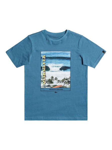 Голубой детская футболка scenic drive 8-16