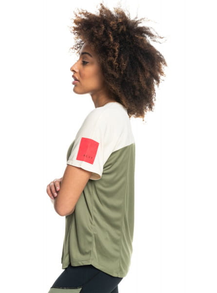 .///    ROXY Earth Gang Deep Lichen Green