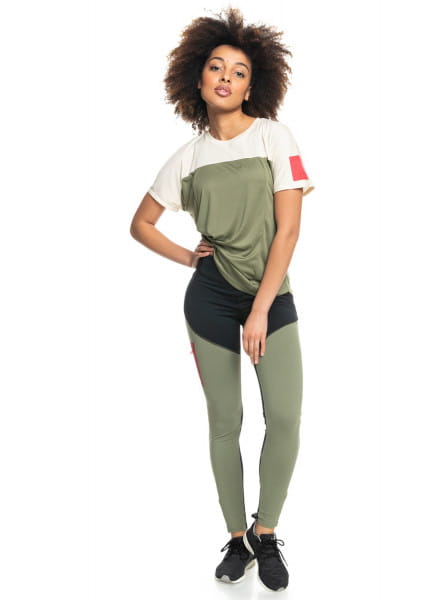 .///    ROXY Earth Gang Deep Lichen Green