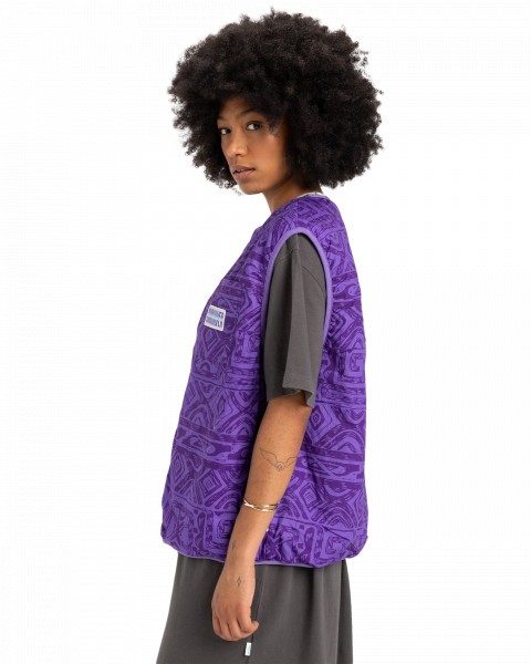 REVERSIBLE SLEEVELESS POL