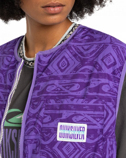 REVERSIBLE SLEEVELESS POL