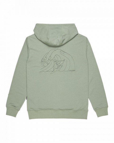  graphic mix hoodie