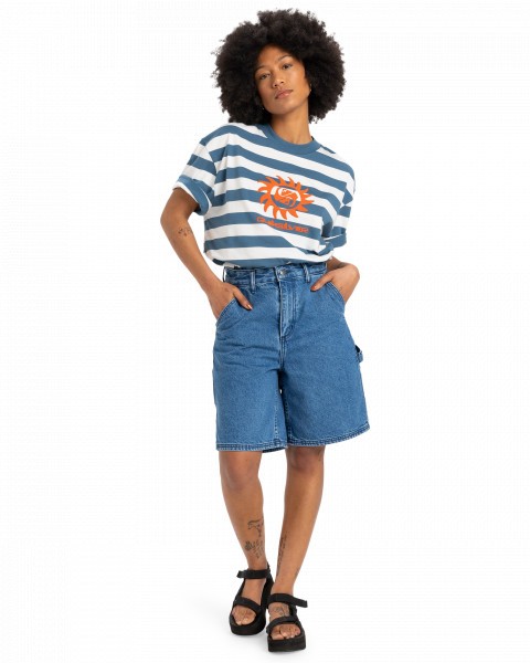 BOYFRIEND CROP SS TEE