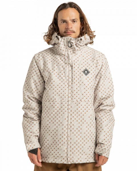  basis print jacket