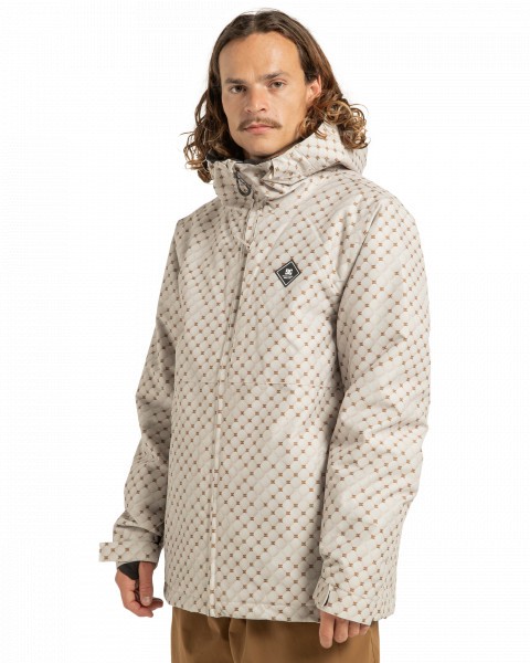  basis print jacket