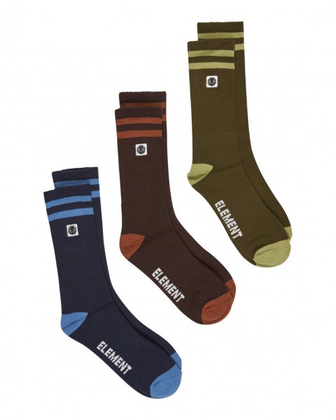 2TONE ICON SOCKS 3PK