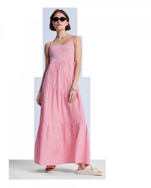 TROPICAL GLOW MAXI STRIPE
