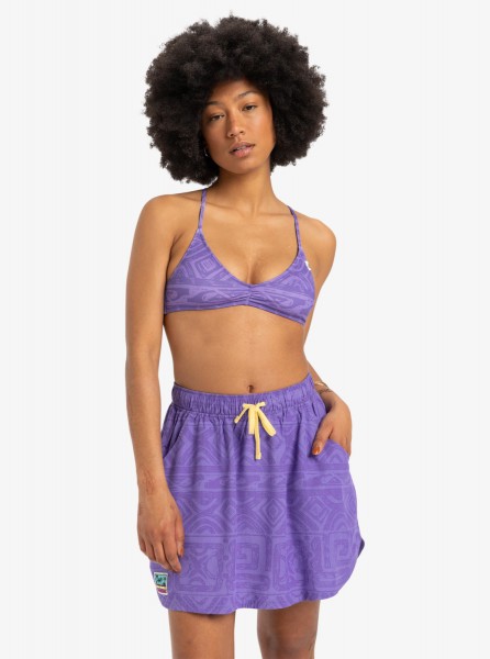 �������� aop woven skirt