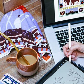 RVCA ANP x Gabrielle Monceaux